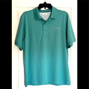 Men’s Columbia PFG Polo Golf Shirt Size M